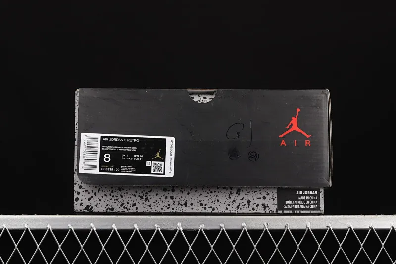 All categories Air Jordan Jordan series basketball shoes Air Jordan 5 G version Air Jordan 5 White Bel-Air AJ5 Joe 5 Fresh Prince 2020 version College Purple DB3335-100
